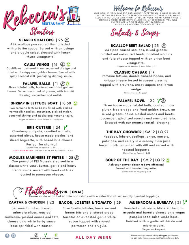 All Day Menu Page 1