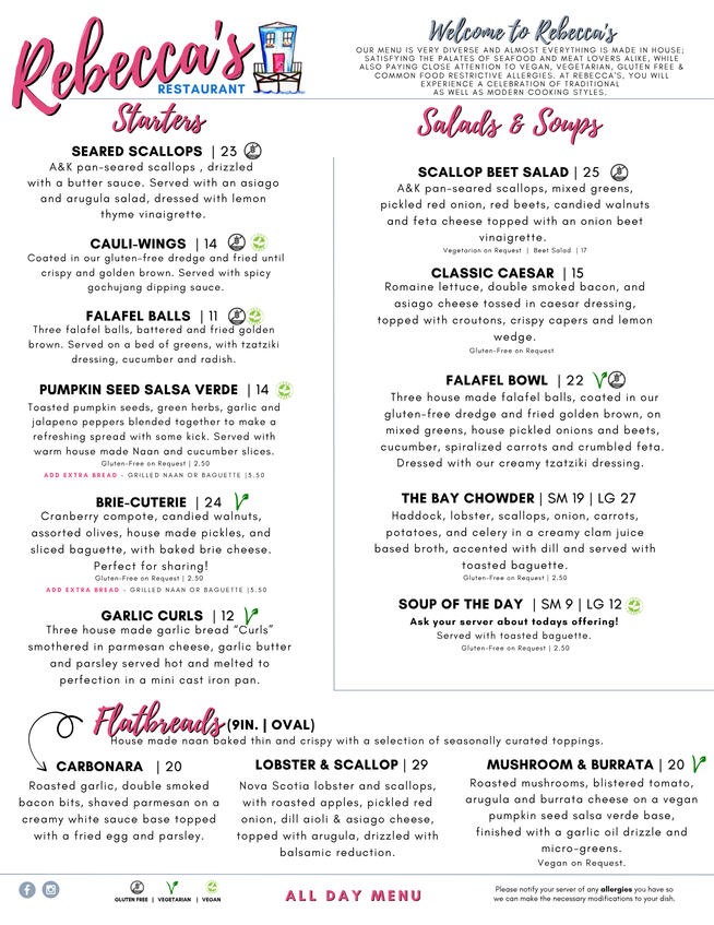 All Day Menu Page 1